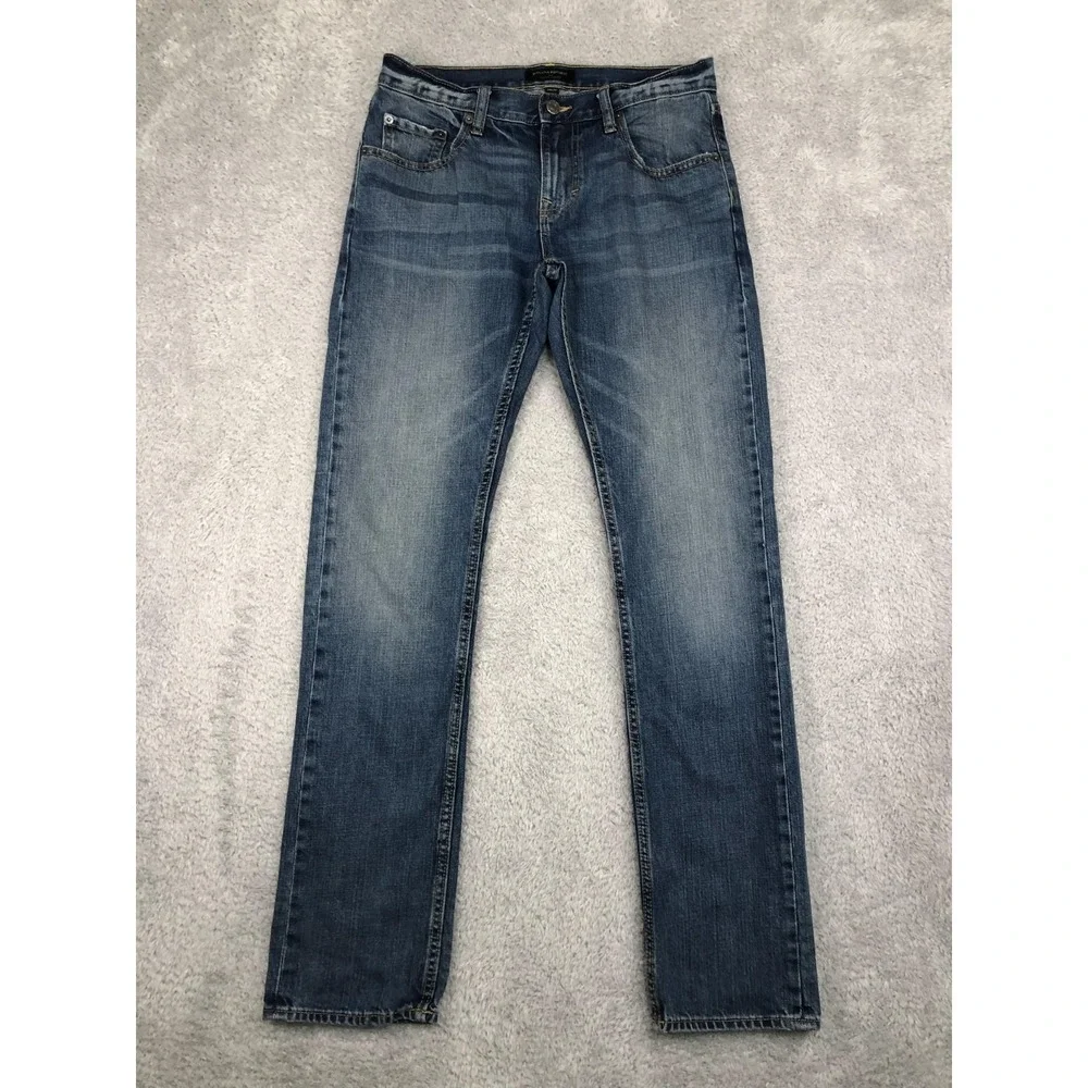 Banana Republic Jeans Mens Size 30x32 (Tag 29x32) Vintage Straight Blue Low Rise
